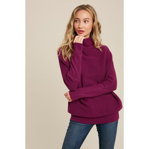 SLOUCH NECK DOLMAN TOP